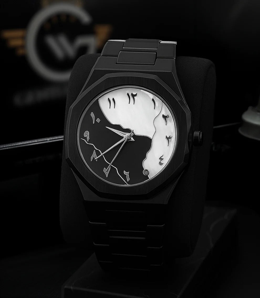 Classic Luxury Watch for Men / Boys - Stylish Stainless Steel Mens Watches Arabic Watch