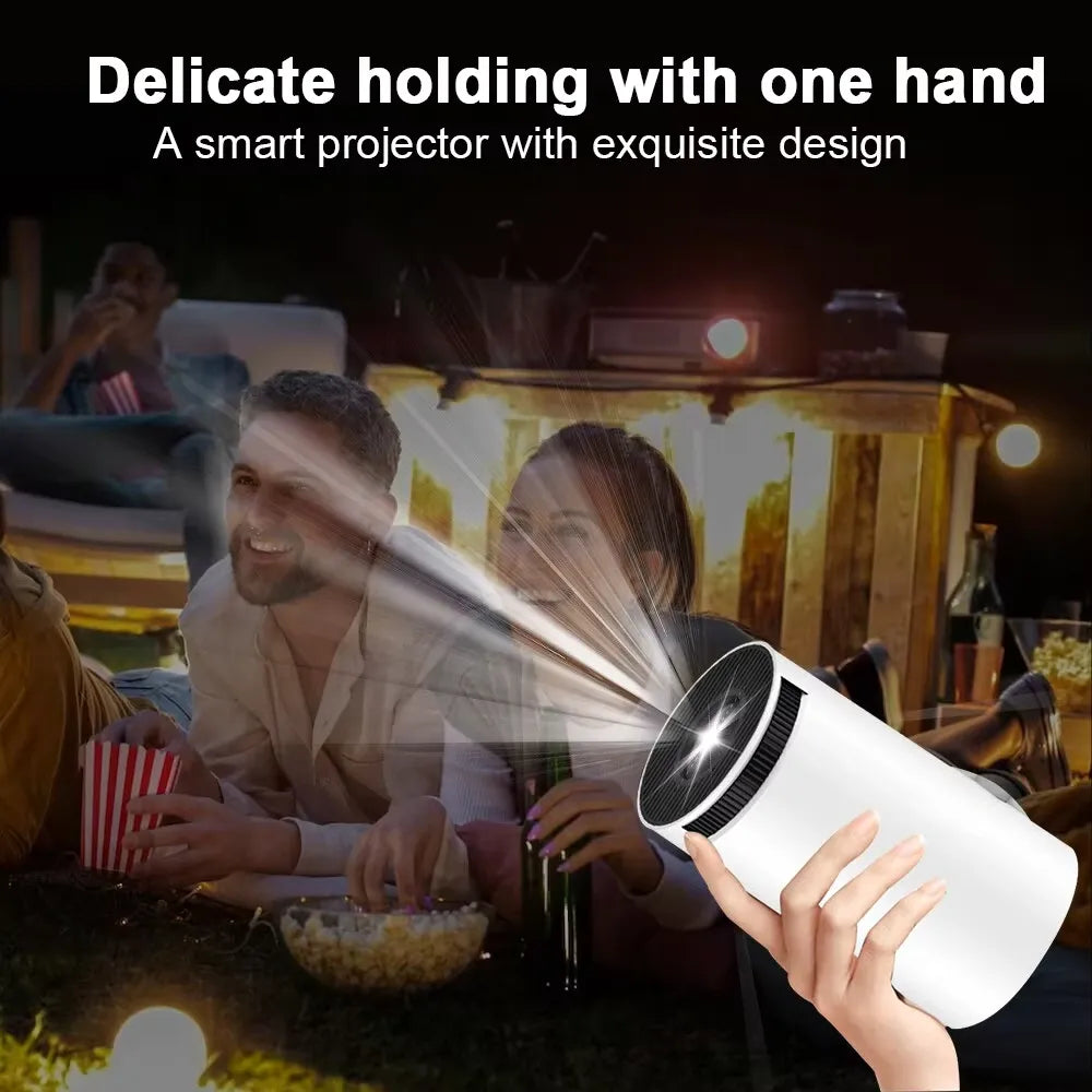 Mini HD Projector with WiFi, Bluetooth, Android 11, 1080P Support