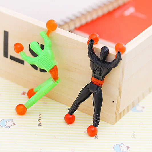 Pack Of 6 Sticky Spider Man Climbing Wall Toy For Kids | Wall Climbing Spiderman Toy | Sticky Spiderman Wall Climber | Spider Man Sticky Toy for Boys Girls | Fun Party Favors Wall Climbing Spider Man Toys | Mini Sticky Spider Man Pack of 24