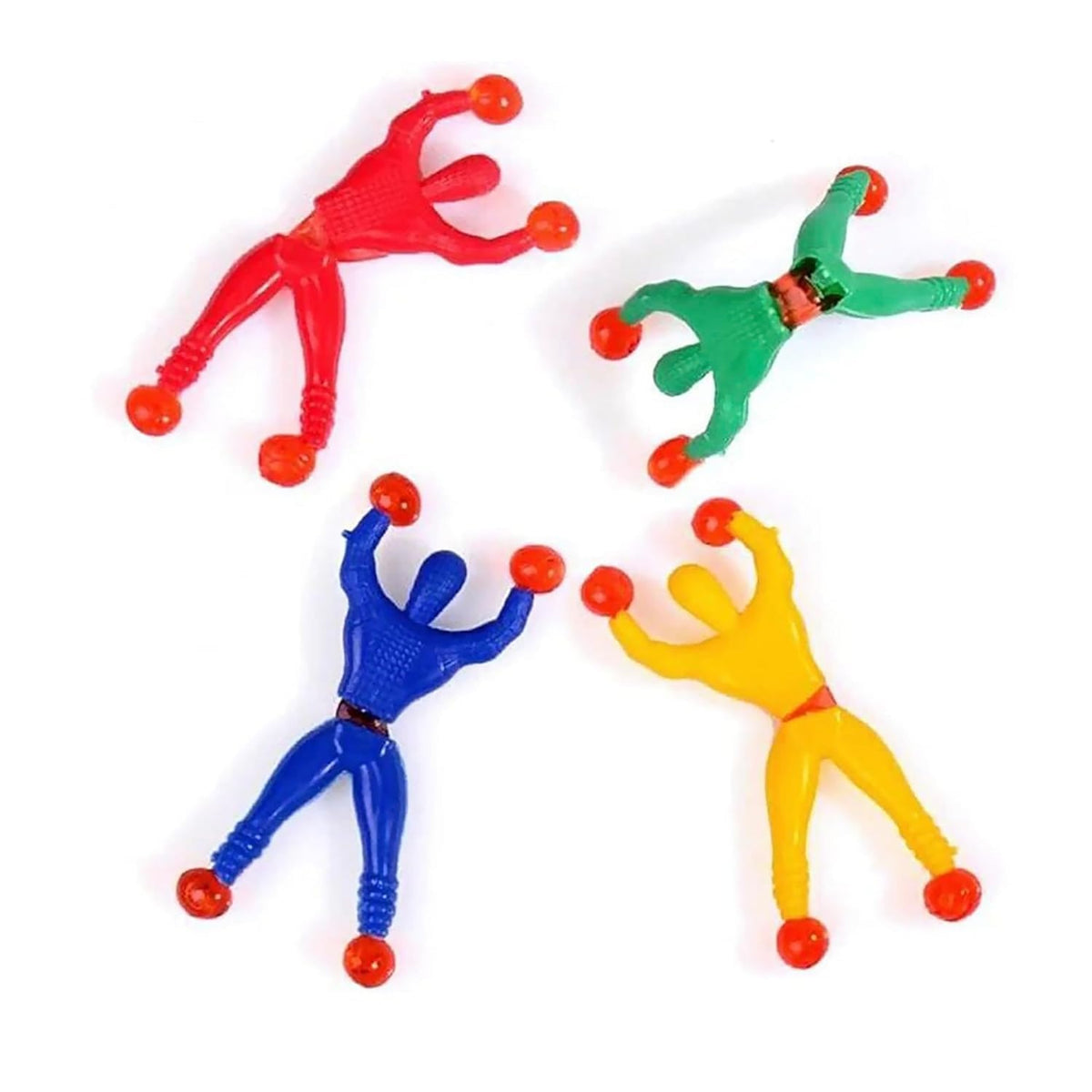 Pack Of 6 Sticky Spider Man Climbing Wall Toy For Kids | Wall Climbing Spiderman Toy | Sticky Spiderman Wall Climber | Spider Man Sticky Toy for Boys Girls | Fun Party Favors Wall Climbing Spider Man Toys | Mini Sticky Spider Man Pack of 24
