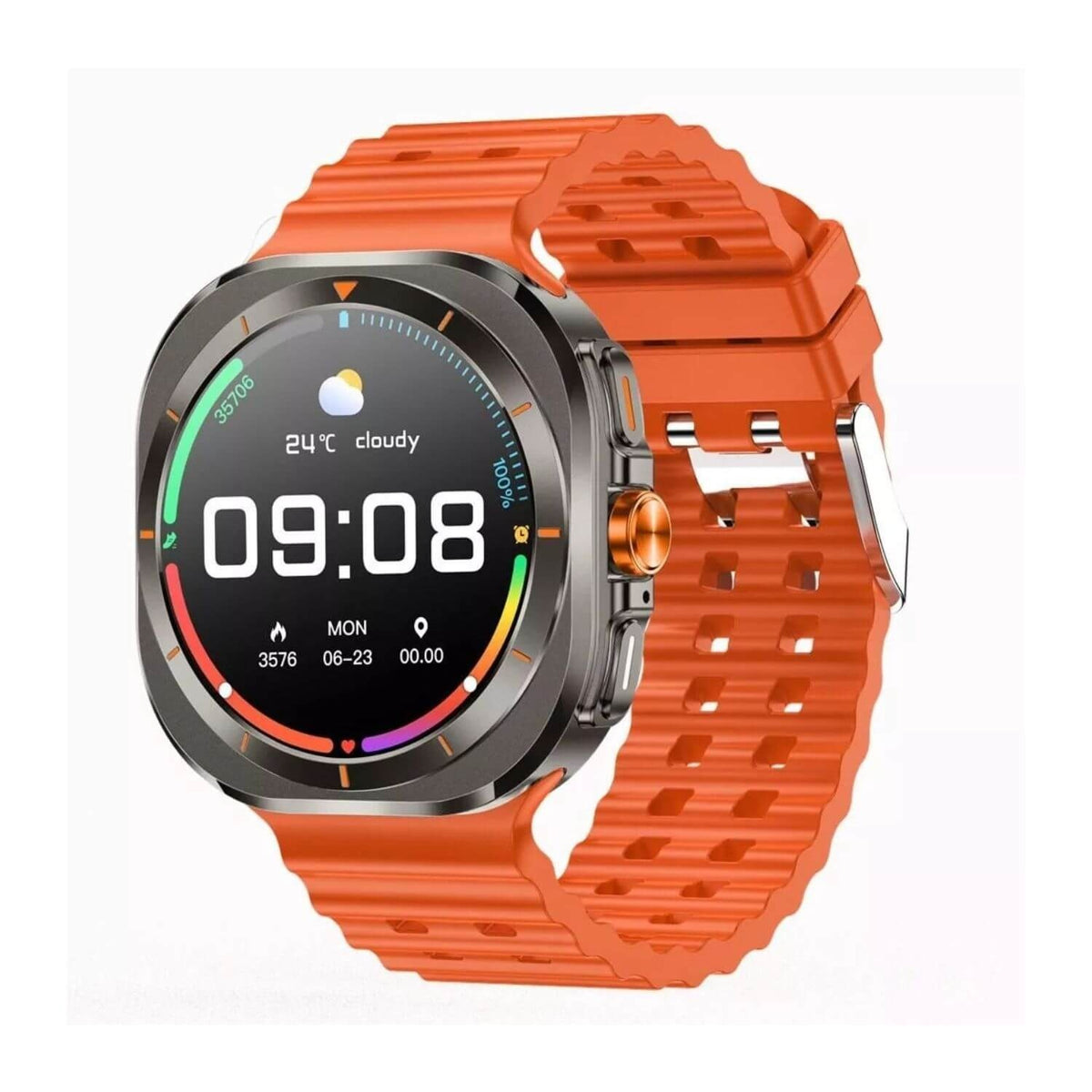 GT7 Pro Smartwatch 2024 Edition - Bluetooth Calling Watch with High Resolution HD Display & Full Metal Body - Professional Sports Activity Tracker, Heart Rate & SpO2 Oxygen Sensor - Music Control & Voice Assistant Fashionable Fitness Smart Band