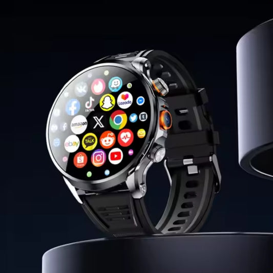 8GB+128GB RAM 5G/4G Smart Watch 1.95 inch AMOLED 1880mah Battery 500W Camera GPS WIFI Google APP Download Smartwatch Android 9.0