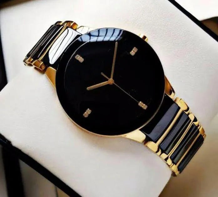 Classic Luxury Watch for Men / Boys - Stylish Stainless Steel Mens Watches Arabic Watch