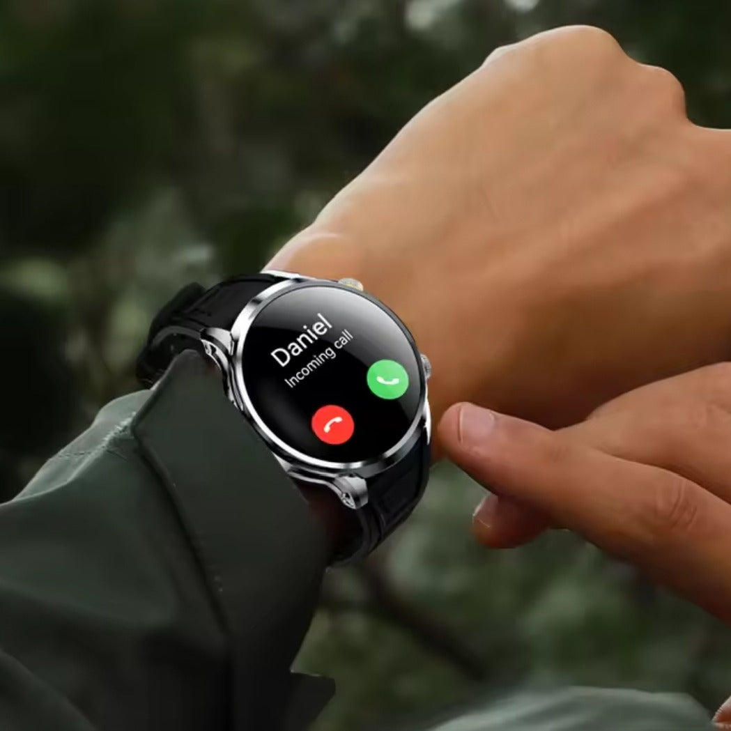 8GB+128GB RAM 5G/4G Smart Watch 1.95 inch AMOLED 1880mah Battery 500W Camera GPS WIFI Google APP Download Smartwatch Android 9.0