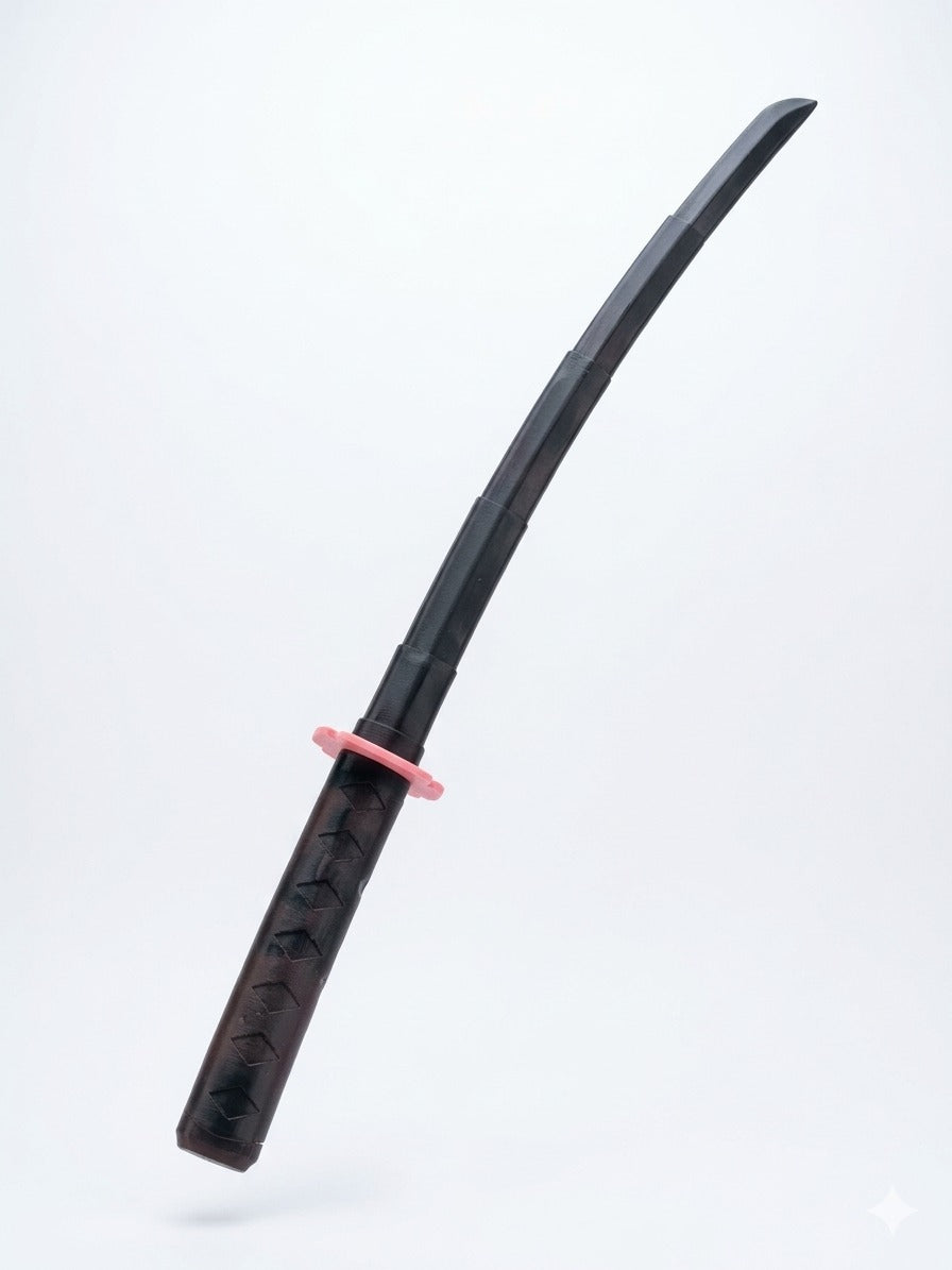 3D Printed Convertible Katana Sword – Detachable Samurai/Ninja Cosplay Prop